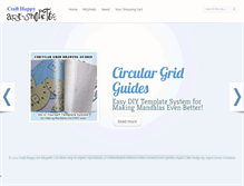 Tablet Screenshot of crafthappy.art-shopette.com